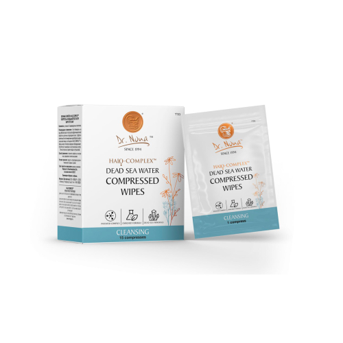 Серветки Компреси з водою Мертвого моря Dead Sea Water Compressed Wipes